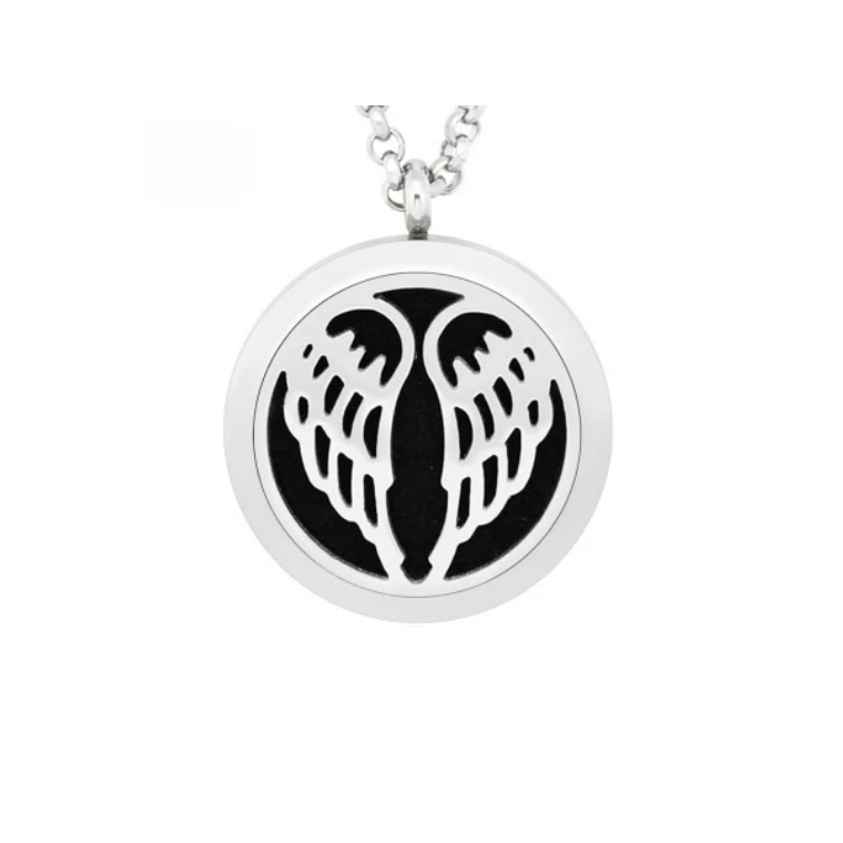 Angel Wings Aroma Lockets Necklace
