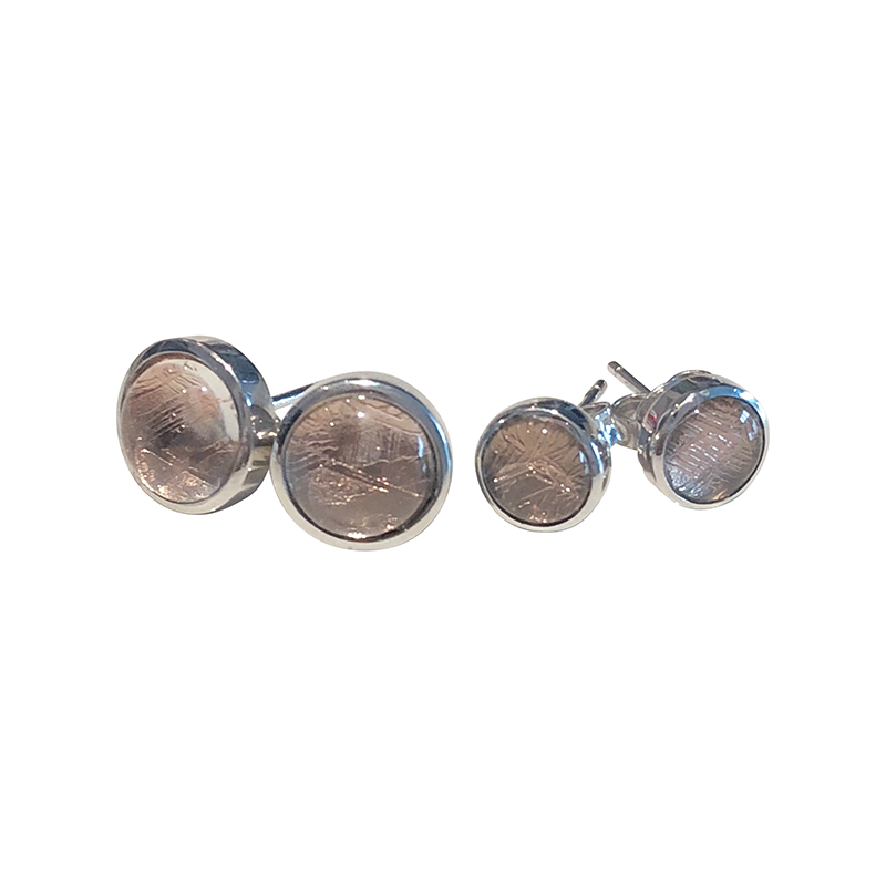 Apollo Meteorite Earrings