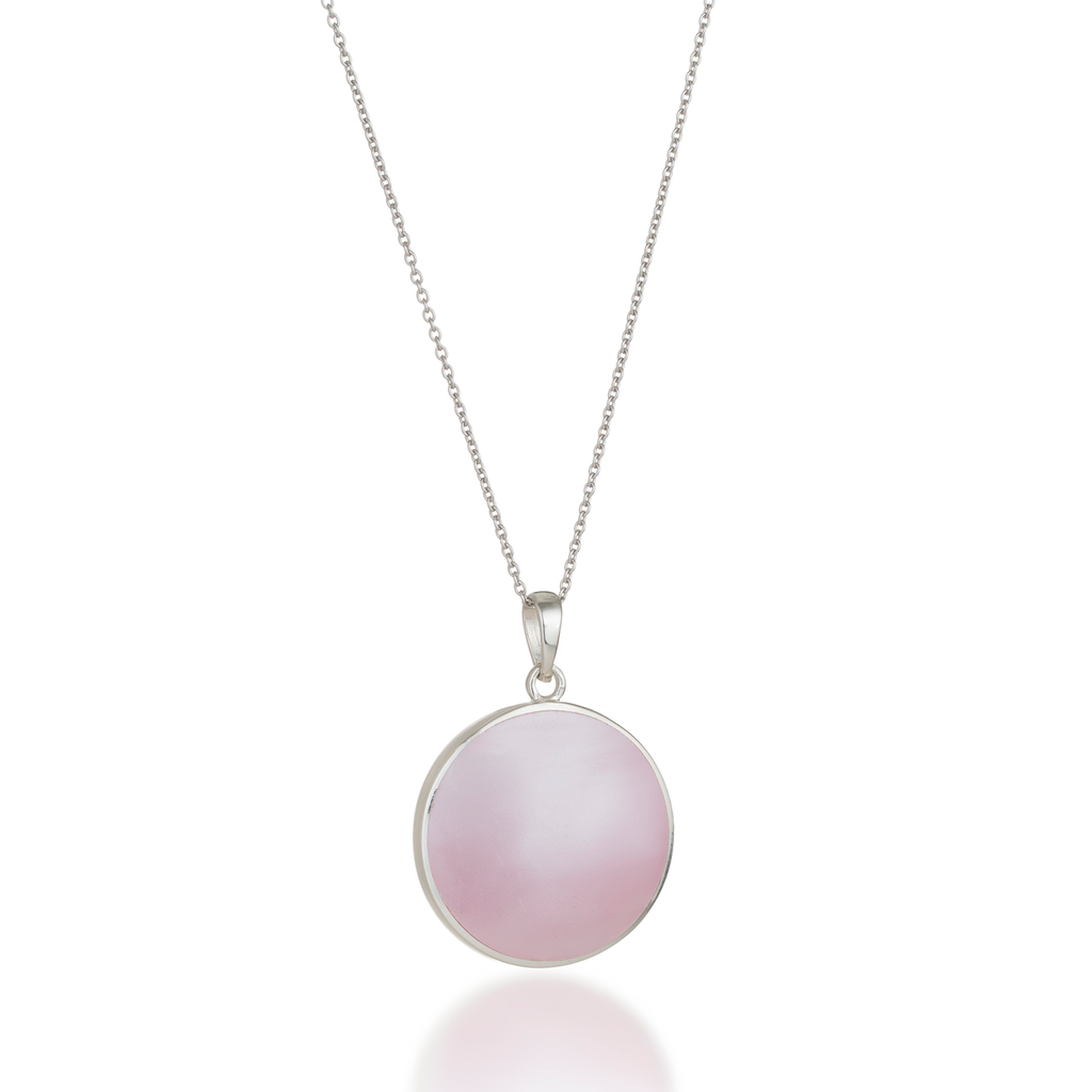 Lotus Mother of Pearl Necklace