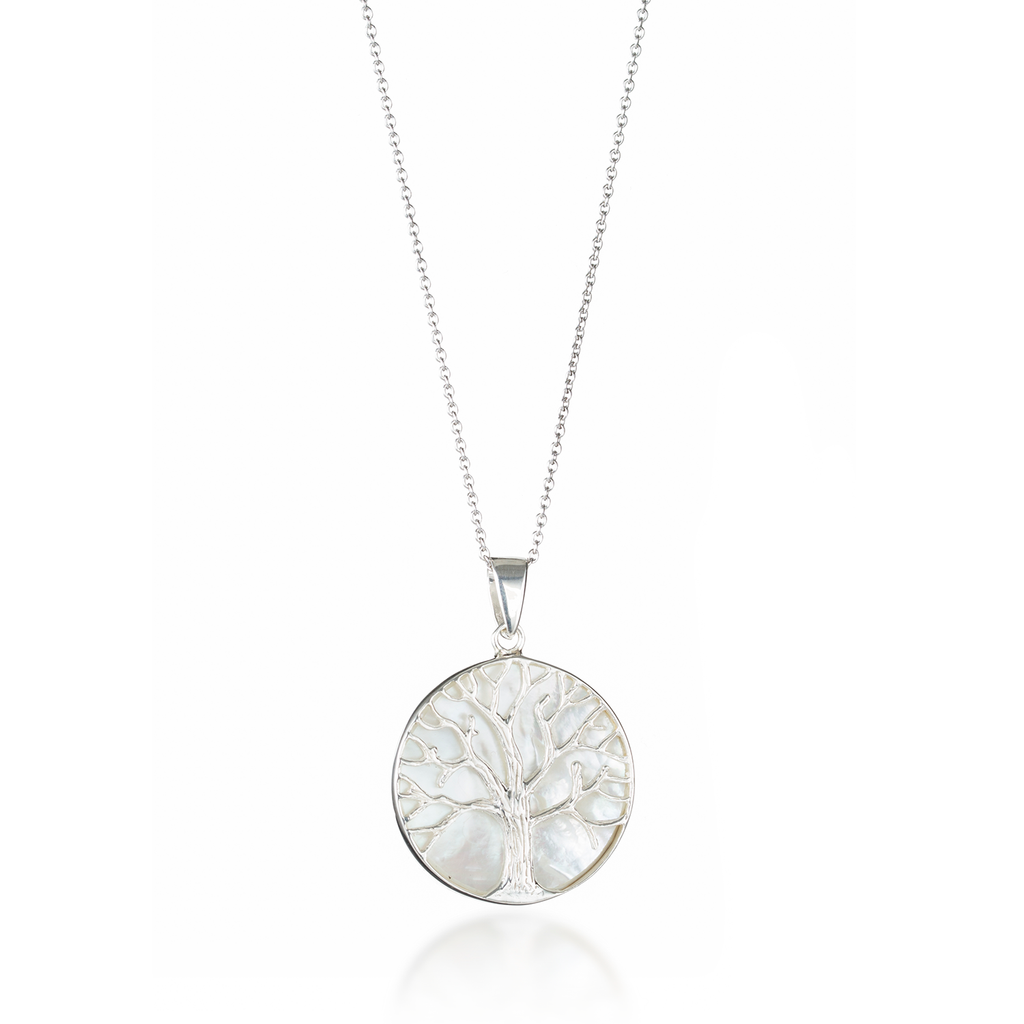 Tree of Life Mother of Pearl Necklace