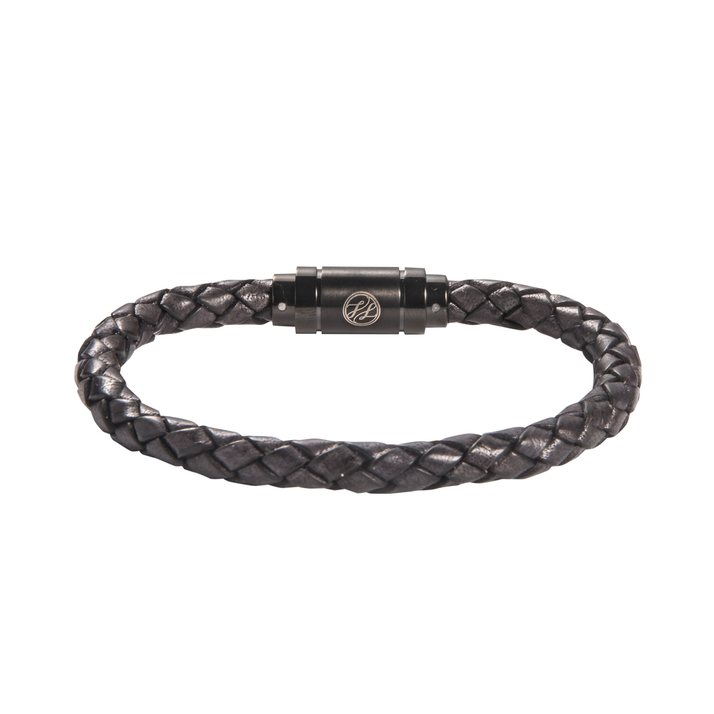 Crown Chakra Leather Bracelet