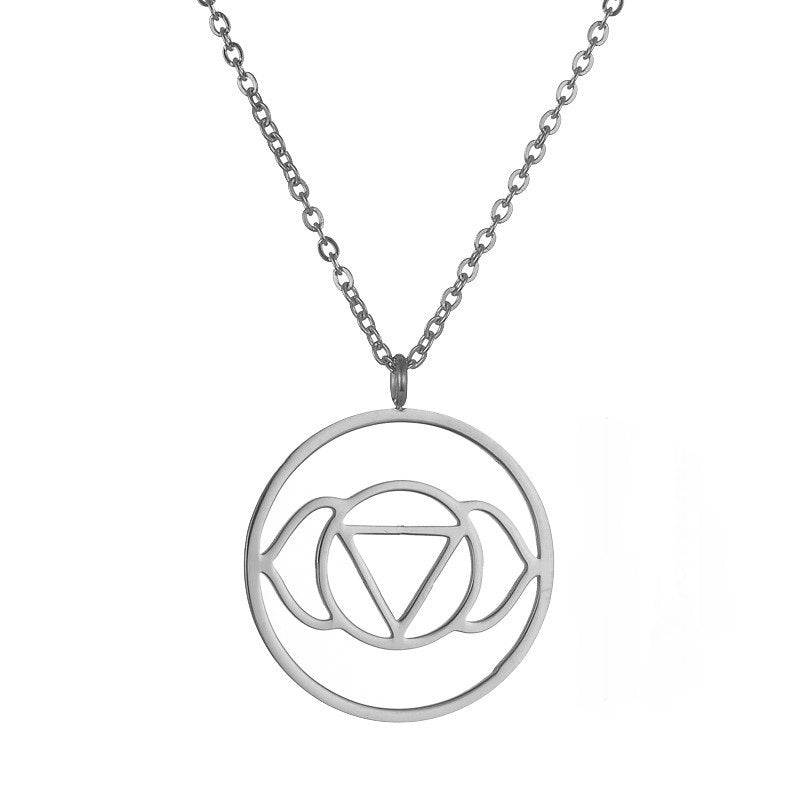 Brow Chakra Stainless Steel Necklace
