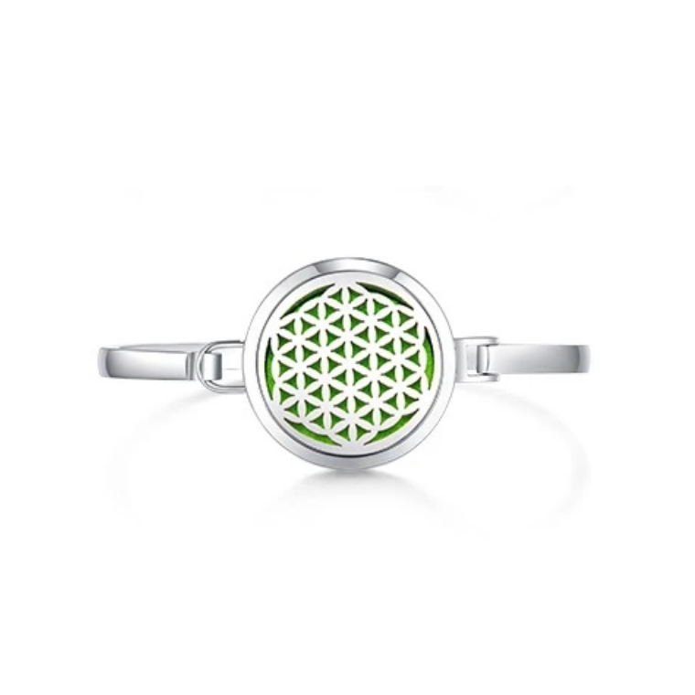 Flower of Life Aroma Diffuser Bangle