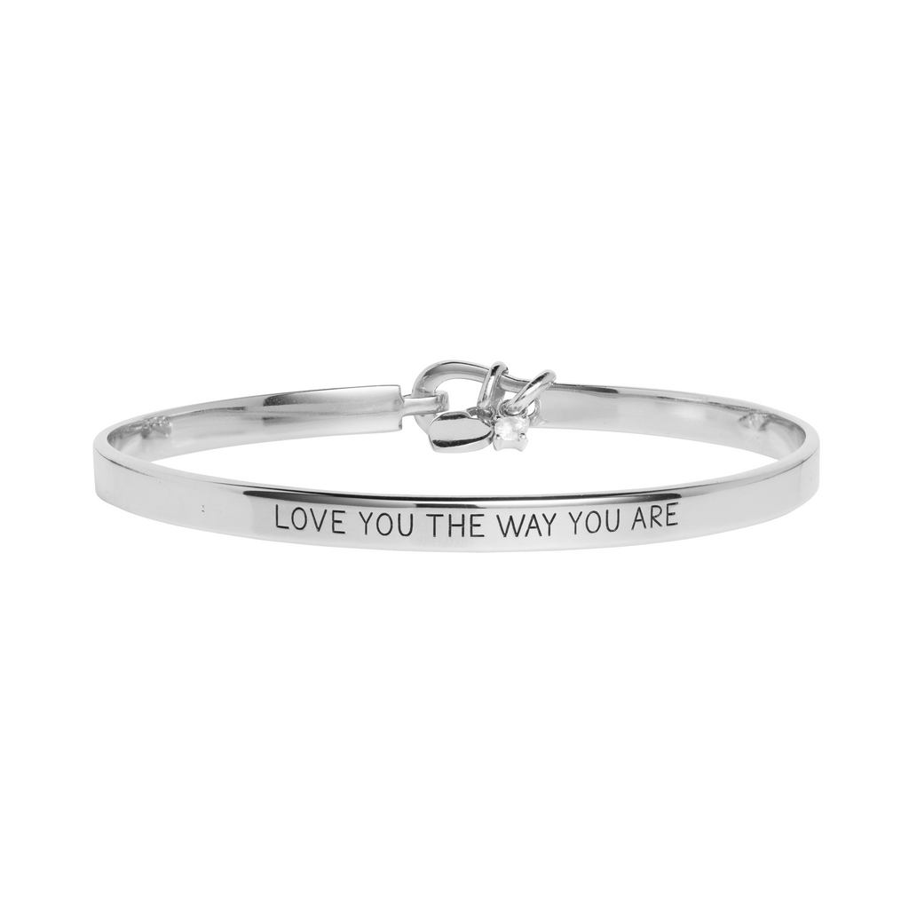 'Love You The Way You Are' Mantra Bangle