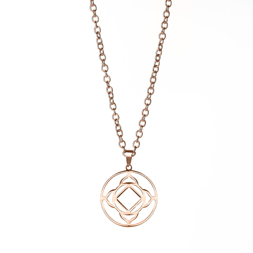 Root Chakra Stainless Steel Necklace