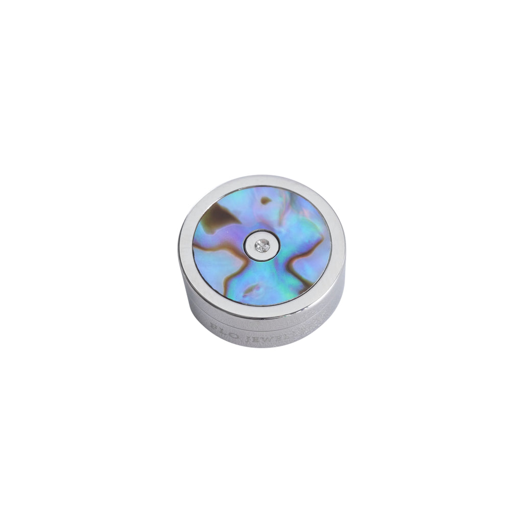 FLO Diffuser ™️ - Paua Shell 15mm Gemstone Aroma Diffuser Clip