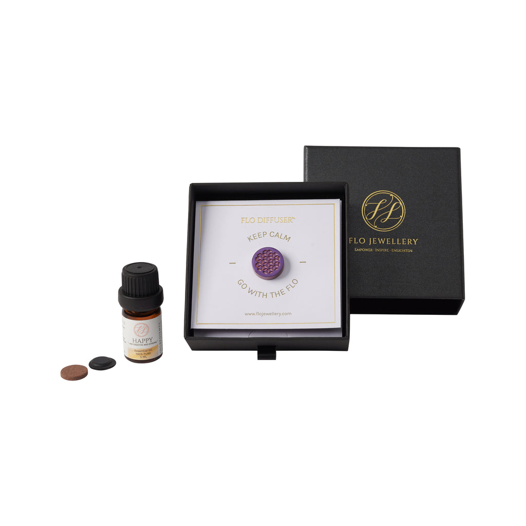 FLO Diffuser ™️  Gift Sets - Aroma Diffuser Clip, Essential OIl, Aroma Stone, Magnet