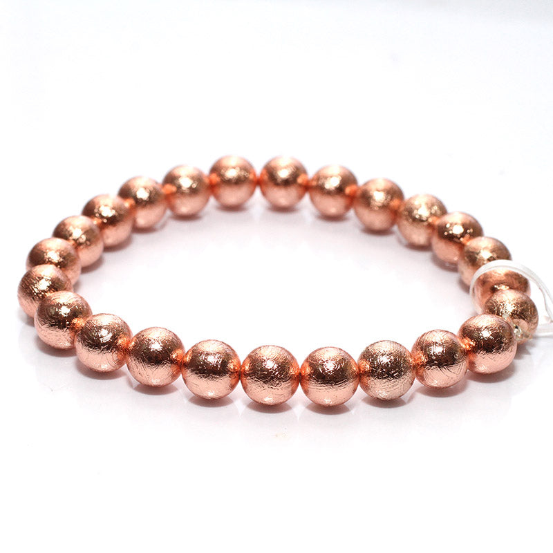 'Zen' Meteorite Beads Bracelet